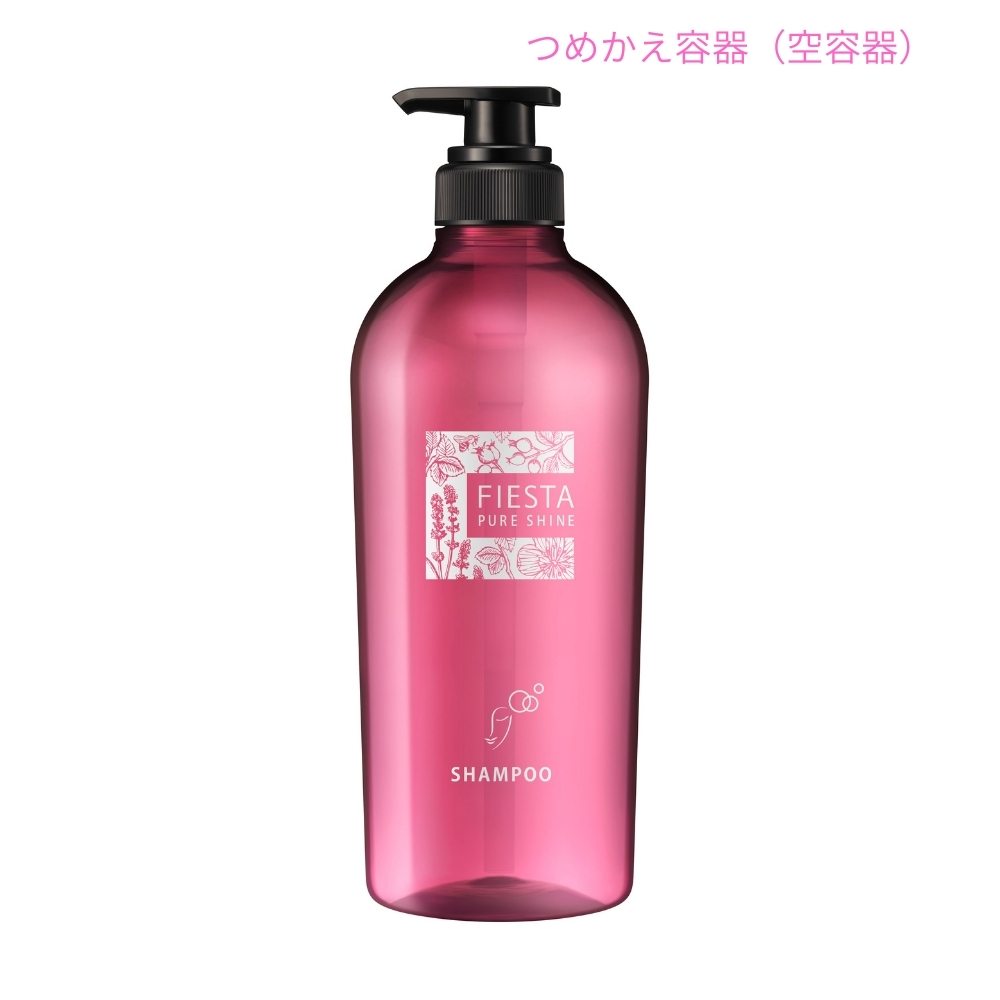 乐天商城 - 【期間限定P2倍】 花王　フィエスタ　ピュアシャイン　シャンプー　専用アプリケーター　大浴場用　空容器　花王商品コード：43288　800mL×6本入【取り寄せ商品・即納不可・代引き不可・返品不可】