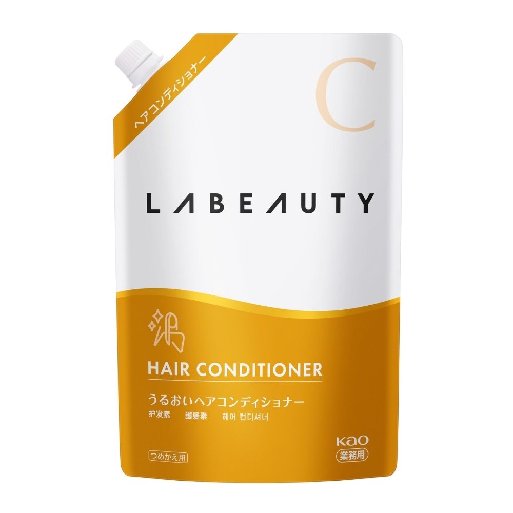 【期間限定P2倍】 花王　ラビューティ　うるおいヘアコンディショナー　1350mL×6本入【取り寄せ商品・即納不可・代引き不可・返品不可】