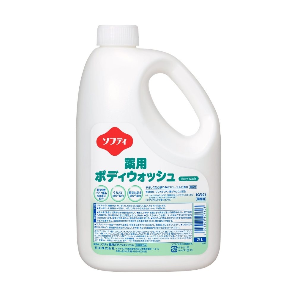 Rakuten - 花王　ソフティ　薬用ボディウォッシュ　業務用　2L×3本入【取り寄せ商品・即納不可・代引き不可・返品不可】