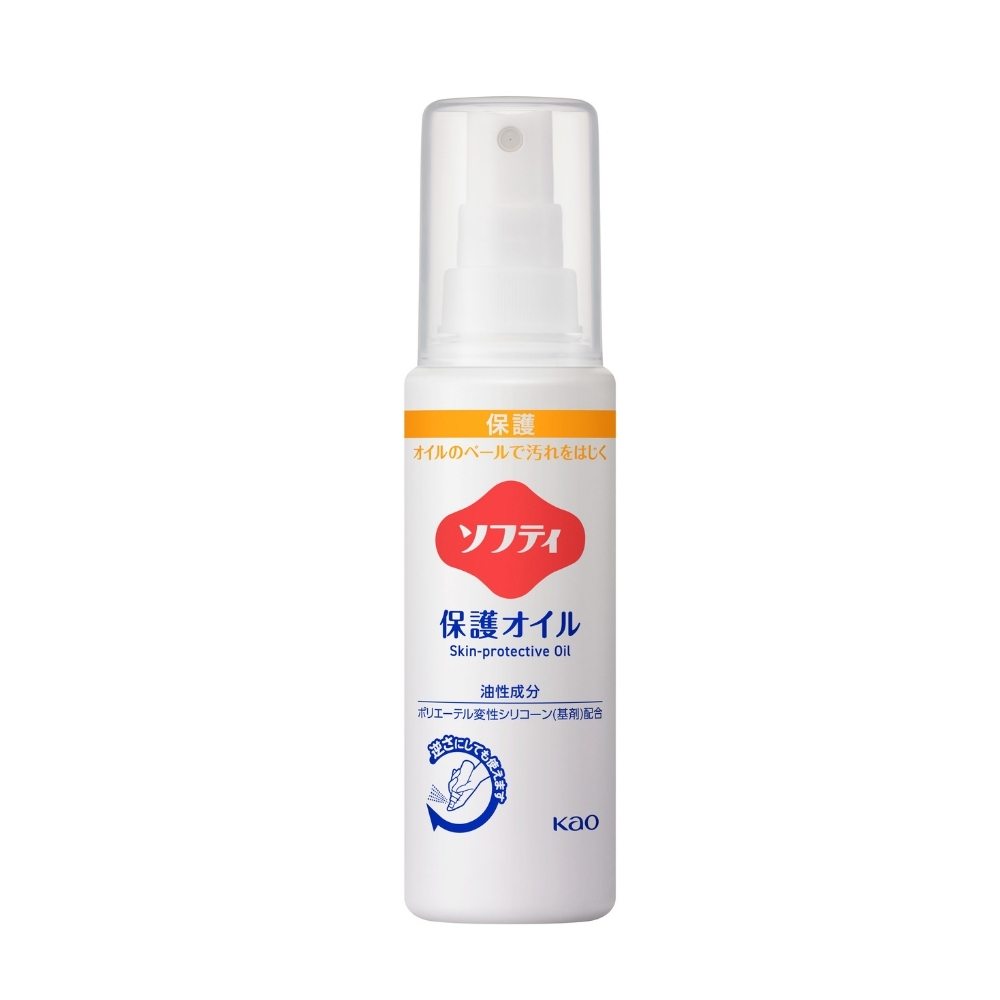 花王 ソフティ 保護オイル 業務用 90mL×18本入【取り寄せ商品・即納不可・代引き不可・返品不可】