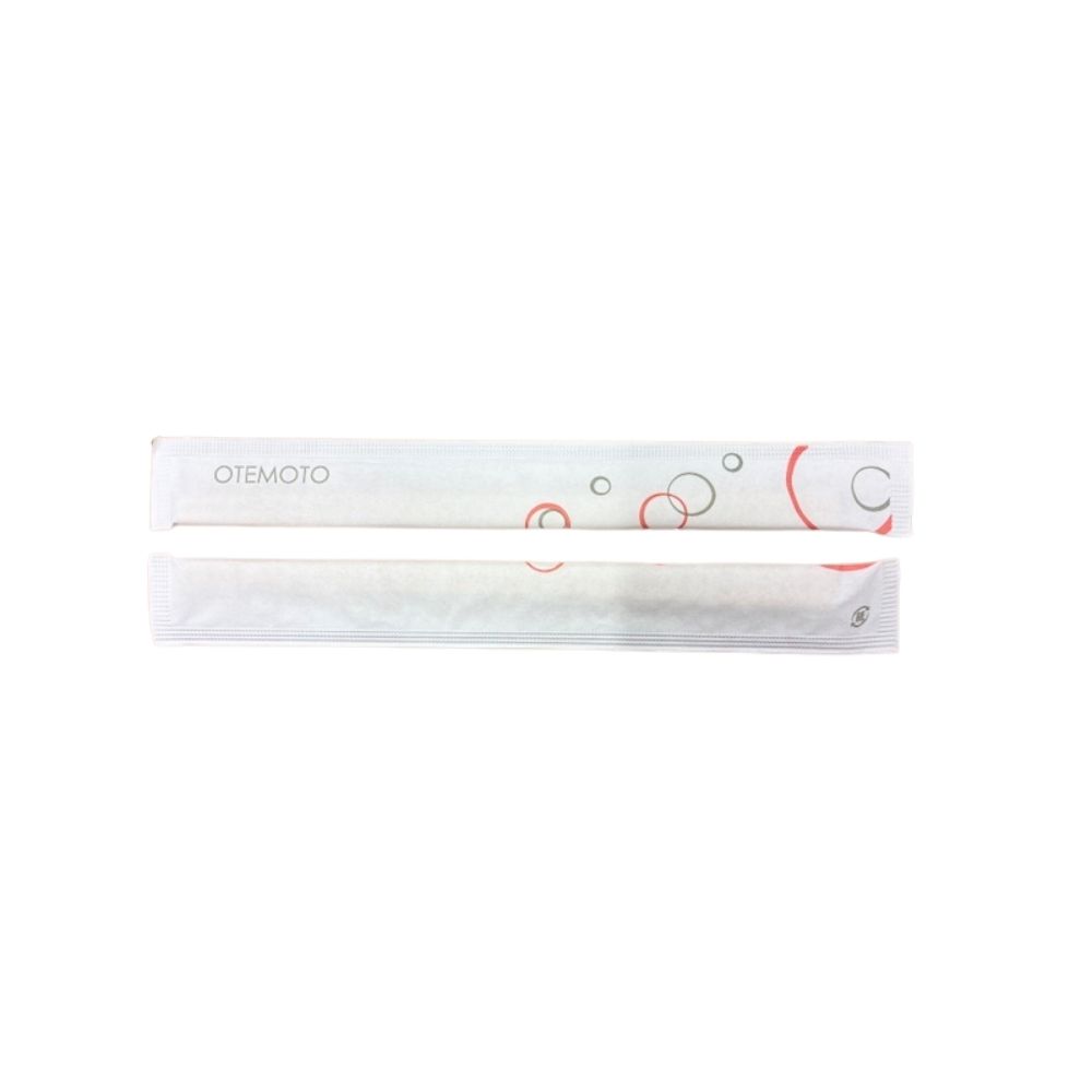 Disposable Chopsticks - 【期間限定P2倍】 【法人様限定】溝端紙工印刷　割箸　アスペン元禄紙完封　AK8　8寸　楊枝無　100膳×40袋（4000膳）　4ケースロット【メーカー直送・代引き不可・時間指定不可・沖縄、北海道、離島不可】