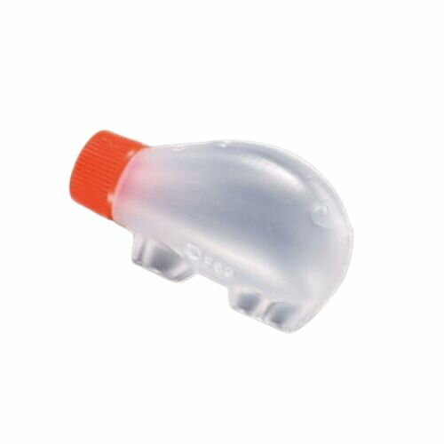 【期間限定P2倍】 中央化学　仕出し・お弁当向け使い捨て調味料容器　タレビン　豚　太口　小　約9.5ml　100個入【取り寄せ商品・即納不可・代引き不可・返品不可】