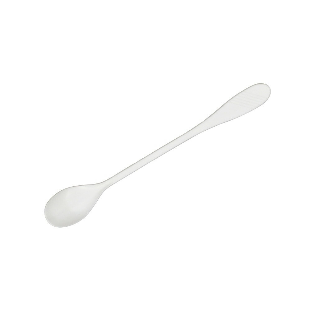 Rakuten - 使い捨てプラスチックカトラリー　バイオマス　マドラースプーン　#160　バラ(個包装なし)　100本【取り寄せ商品・即納不可・代引き不可・返品不可】