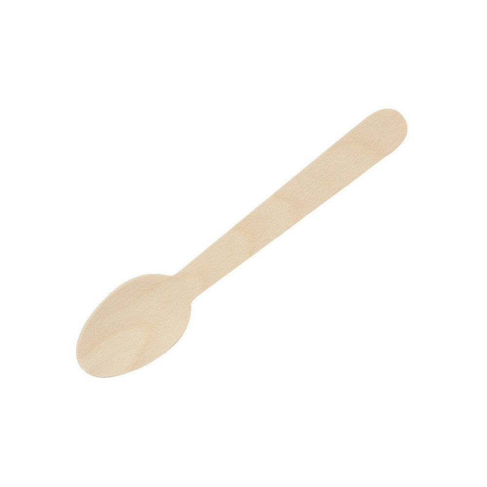 Rakuten - 使い捨て木製カトラリー　スプーン　#140　単袋(個包装あり)　500本【取り寄せ商品・即納不可・代引き不可・返品不可】