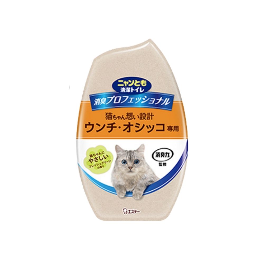 Other - エステー　ペット向けトイレ用品　ニャンとも清潔トイレ　消臭プロフェッショナル　置き型　フレッシュグリーンの香り　400mL×18本【取り寄せ商品・即納不可・代引き不可・返品不可】