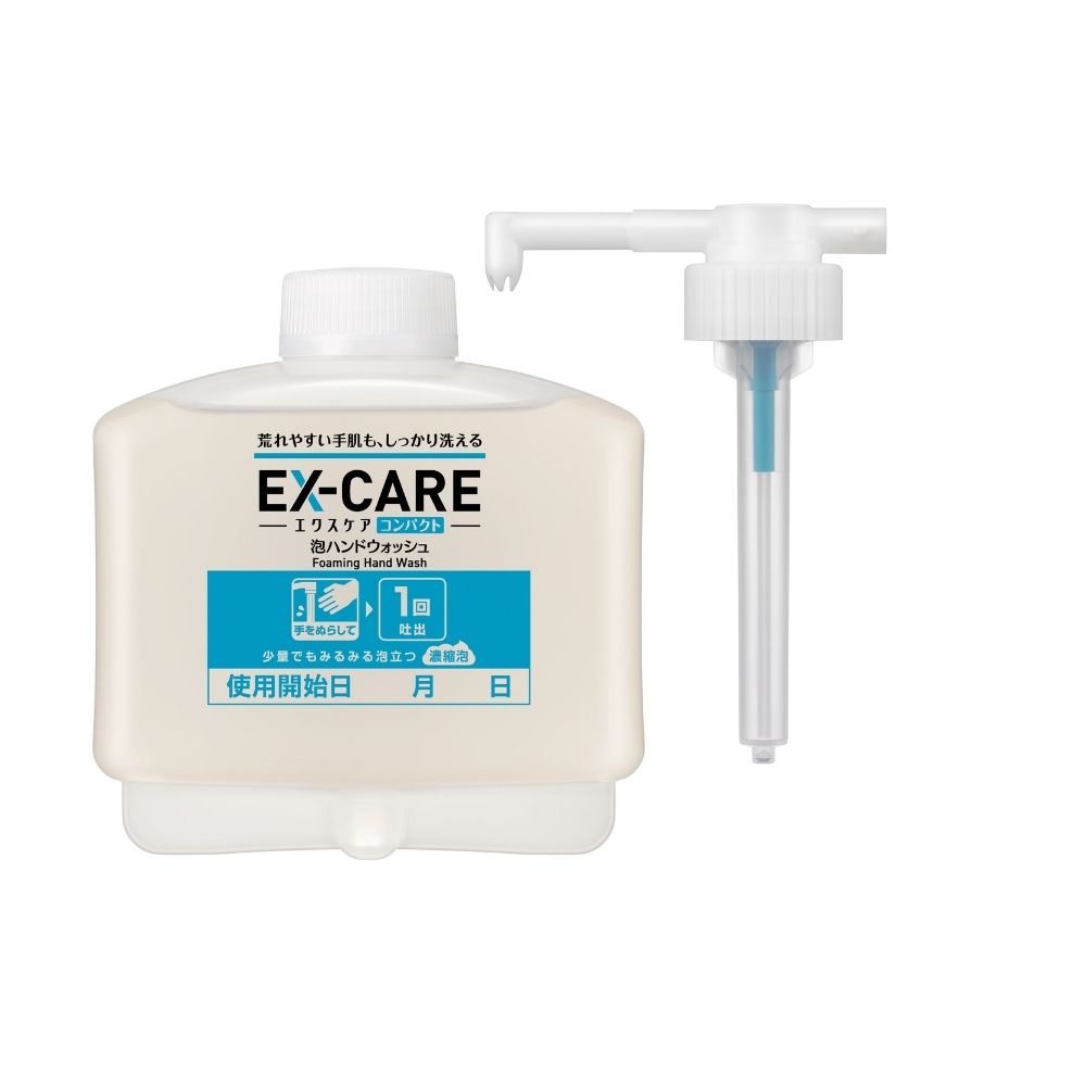 【期間限定P2倍】 花王　EX-CARE　コンパクト　泡ハンドウォッシュ　オートディスペンサー用カートリッジ　500mL×6本入【取り寄せ商品・即納不可・代引き不可・返品不可】