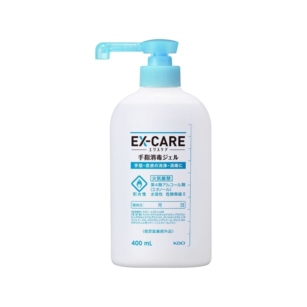 Rakuten - 【期間限定P2倍】 花王　EX-CARE　手指消毒ジェル　業務用　400mL×10本入【取り寄せ商品・即納不可・代引き不可・返品不可】
