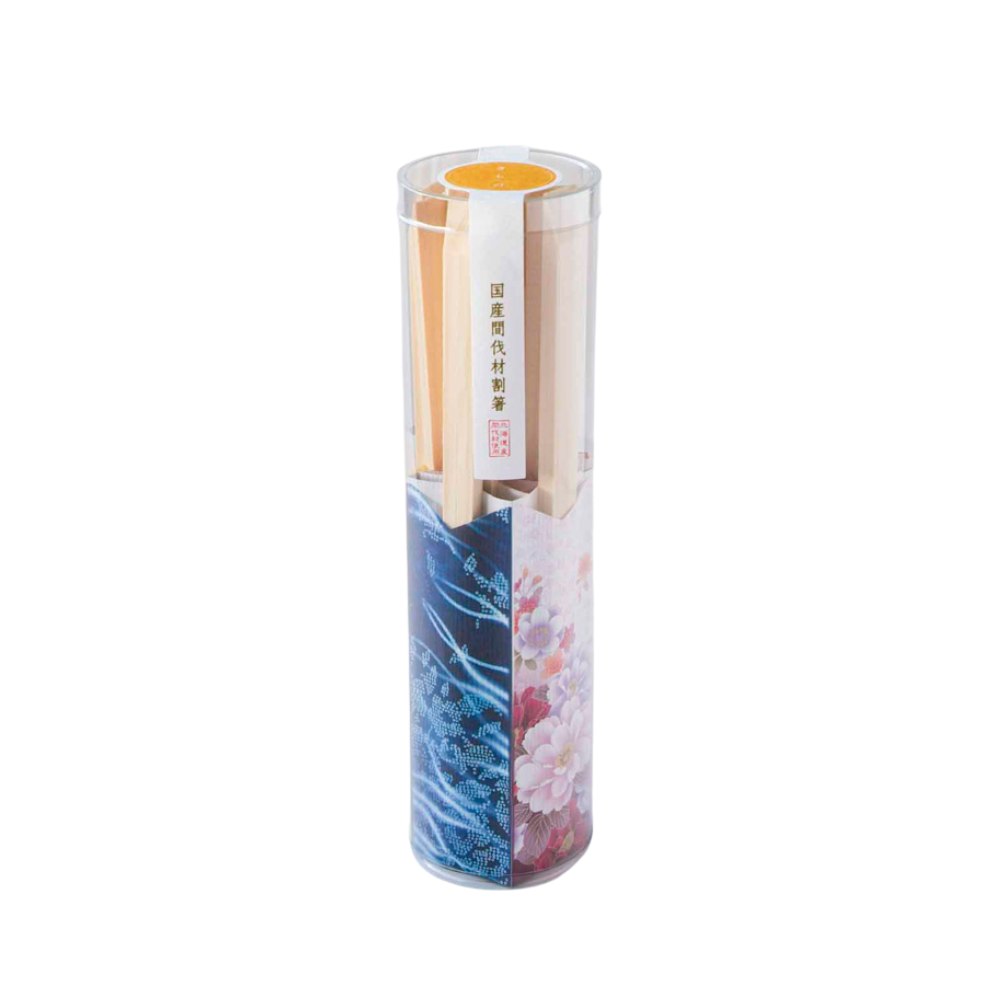 Rakuten - 溝端紙工印刷　筒入り割箸　きもの　12膳×20個(240膳)【メーカー直送・代引き不可・時間指定不可・沖縄、離島不可】