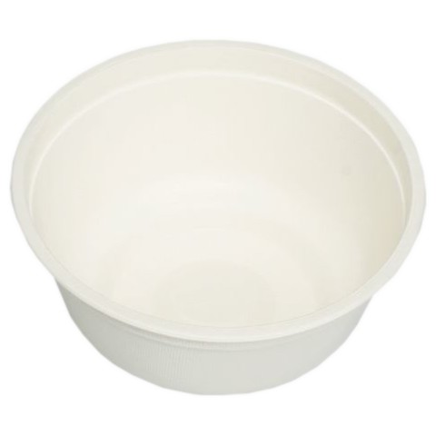 乐天商城 - 【期間限定P2倍】 パルプモールド容器　モールドどんぶり　MD-1　無地　165×75mm　25枚×24入【メーカー直送・代引き不可・時間指定不可・沖縄、離島不可】