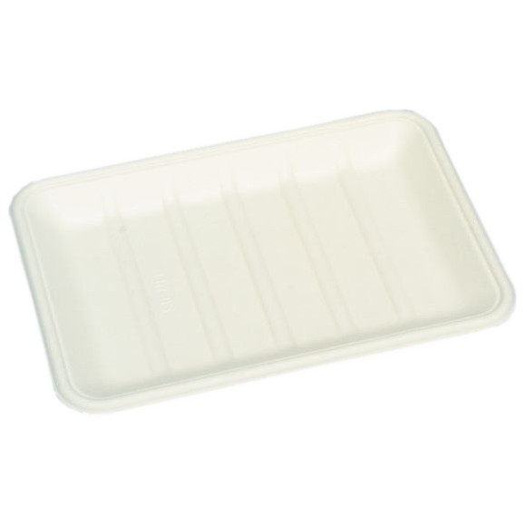 Rakuten - パルプモールド容器　モールドトレー　MT-3　無地　200×140×17mm　50枚×24入【メーカー直送・代引き不可・時間指定不可・沖縄、離島不可】
