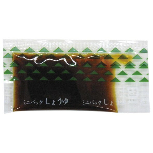 ミニパック醤油 波柄大 約7.0ml 300個×6箱【工場直送・代引き不可・時間指定不可・沖縄、離島不可】