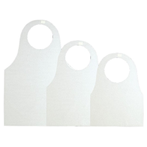 Rakuten - さっとエプロン　L　無地　465×620mm　100枚入【取り寄せ商品・即納不可】