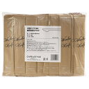 木製ナイフ165 紙個包装クラフト 100本×30袋入(3000本)●ケース販売お徳用【取り寄せ商品・即納不可】