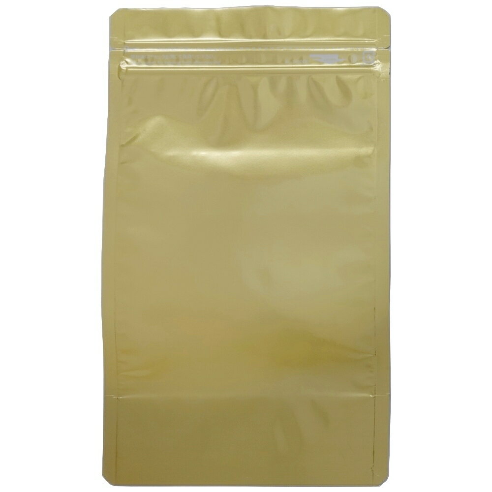 ラミジップ　AL-1420GD　アルミカラースタンドタイプ　32＋200×140(41)mm　ゴールド(金)　50枚×20袋●ケ..