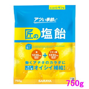 【数量限定】サラヤ　匠の塩飴　レモン味　750g