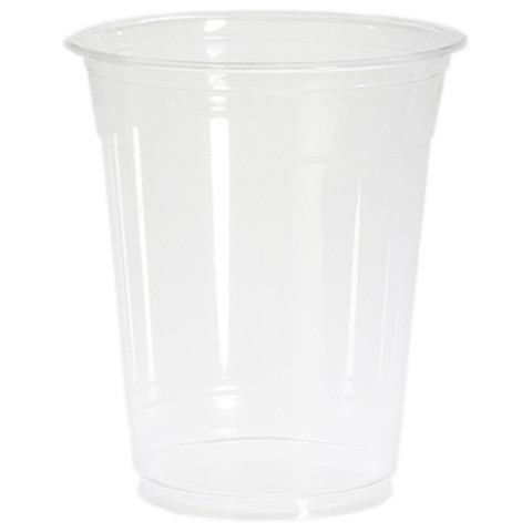 【期間限定P2倍】 PETカップ　12/14-92　透明　420ml　50個×20袋(1000個)【取り寄せ商品・即納不可】