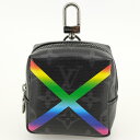 【新品同様】LOUIS VUITTON ルイヴィトン ビジュー サック・スクエアーポーチ モノグラム・レインボー MP2467 【中古】