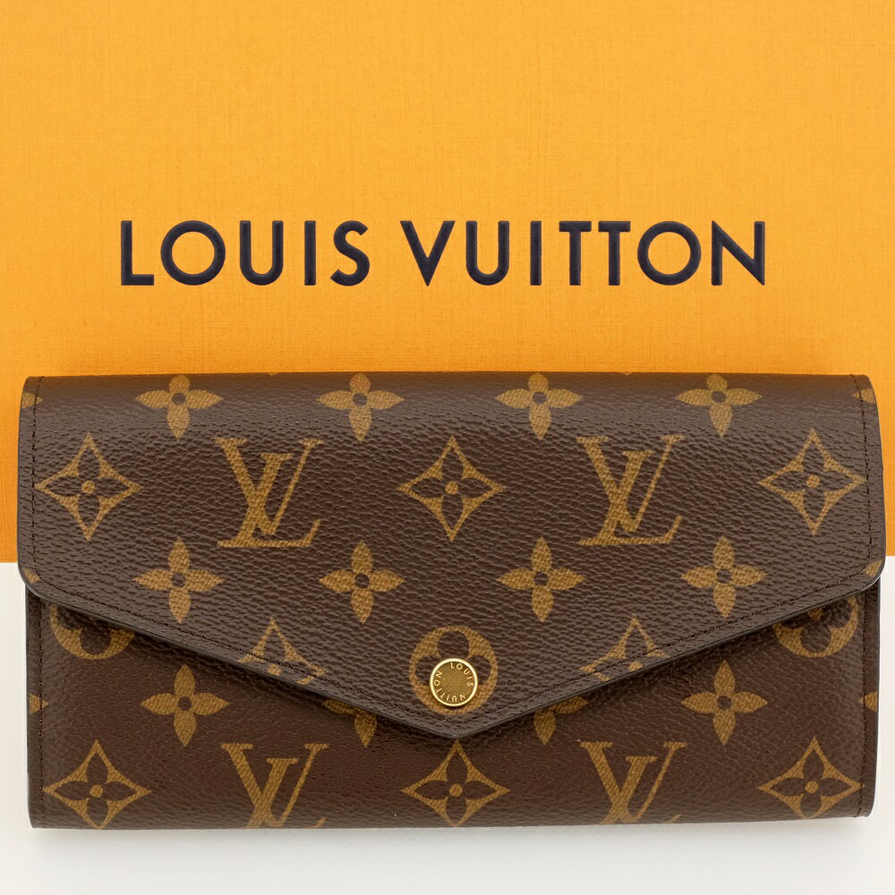 LOUIS VUITTON ルイヴィトン ポルトフォイユサラ モノグラム ローズ・バレリーヌ 長財布（小銭入れあり） M62235 【中古】