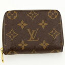 LOUIS VUITTON ルイヴィトン ジッピー・コインパース モノグラム M60067 コンパクトウォレット ラウンドファスナー財布 小銭入れ 【中古】