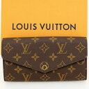 【美品】LOUIS VUITTON ルイヴィトン ポルトフォイユ・サラ 長財布（小銭入れあり） モノグラム コクリコ M62236 RFID（ICチップ入り） 【中古】