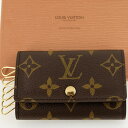 LOUIS VUITTON ルイヴィトン ミュルティクレ6 キーケース6本 モノグラム M62630 