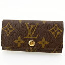 LOUIS VUITTON ルイヴィトン ミュルティクレ4 キーケース4連 モノグラム M62631 【中古】