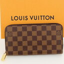 LOUIS VUITTON ルイヴィトン ジッピー・ウォレット 長財布（小銭入れあり） ダミエ N41661 ラウンドファスナー 