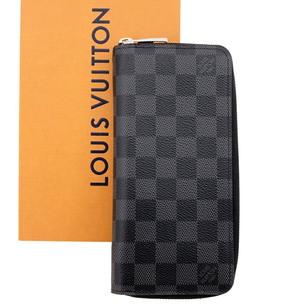 ルイヴィトン ダミエ財布（メンズ） 【未使用品】LOUIS VUITTON ルイヴィトン ジッピーウォレット・ヴェルティカル 長財布（小銭入れあり） ダミエ・グラフィット N63095 【新古品】