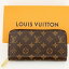 LOUIS VUITTON ルイヴィトン ジッピー・ウォレット 長財布（小銭入れあり） モノグラム コクリコ M41896 【中古】