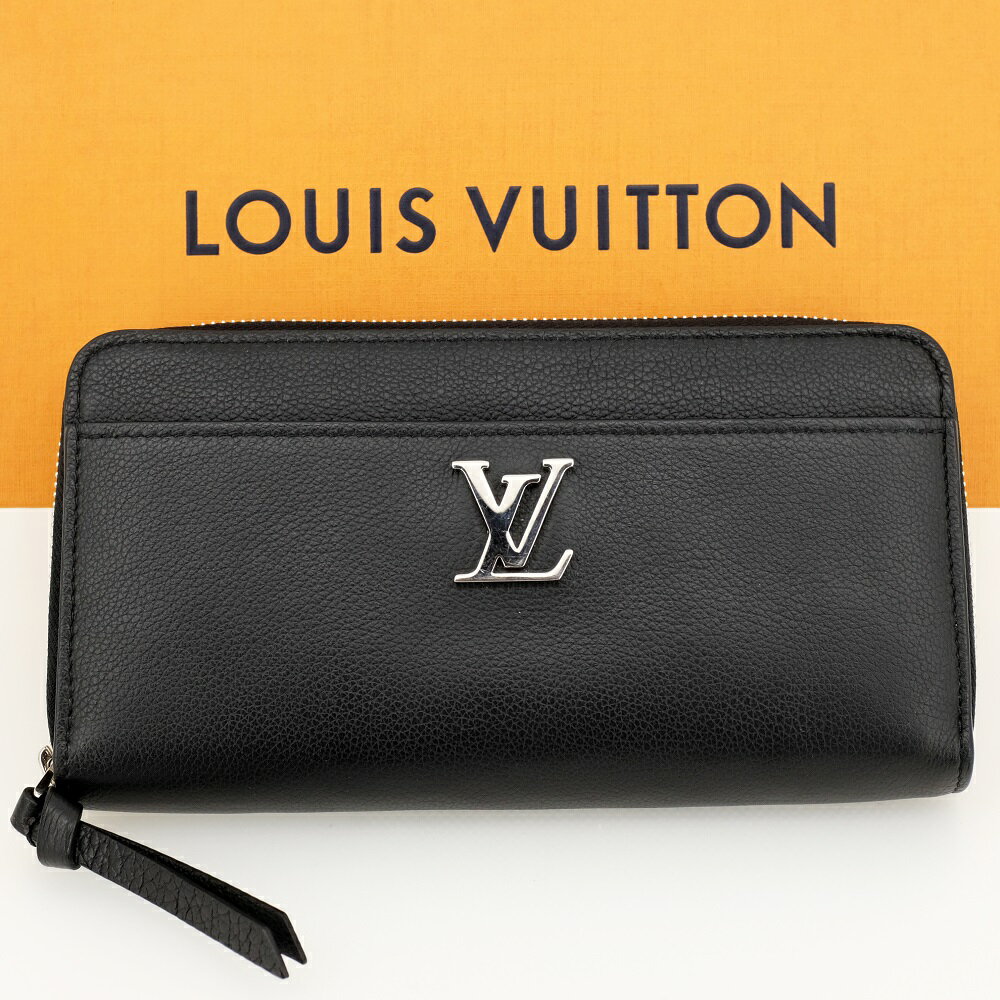 ルイヴィトン 長財布（メンズ） LOUIS VUITTON ルイヴィトン ジッピー・ロックミー 長財布（小銭入れあり） カーフレザー ノワール 黒 ラウンドファスナー M62622 箱 保存袋