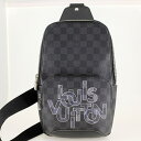 LOUIS VUITTON ルイヴィトン アヴェニュー・スリングバッグ ショルダーバッグ ダミエ・グラフィット リンク N40274 【中古】