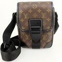 LOUIS VUITTON ルイヴィトン アーチー・メッセンジャー ショルダーバッグ モノグラム・マカサー M46442 RFID(ICチップ入り) 【中古】