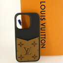 【新品同様】LOUIS VUITTON ルイヴィトン IPHONE・バンパー 15 PRO iPhone15プロ用 スマホケース モノグラム・リバース M828...