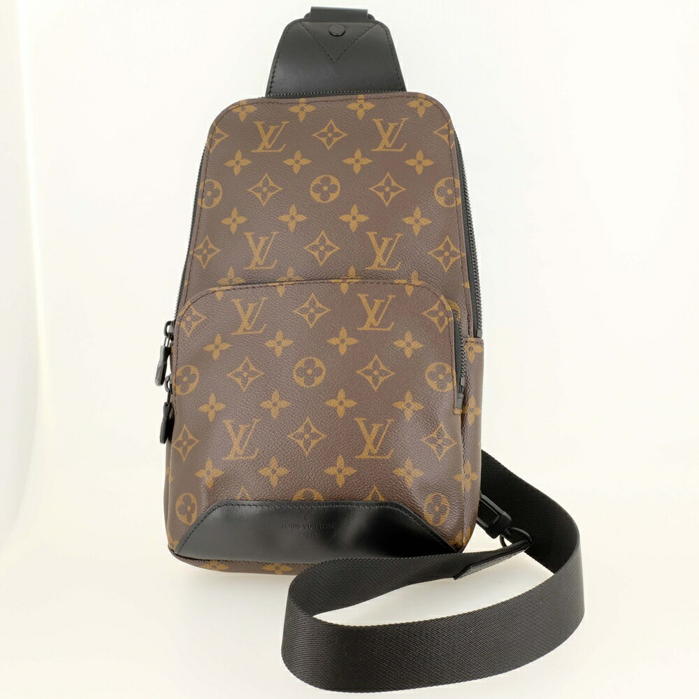 【新品同様】LOUIS VUITTON ルイヴィトン アヴェニュー・スリングバッグ ボディバッグ モノグラム・マカサー キャンバス M45897 RFID（ICチップ入り）