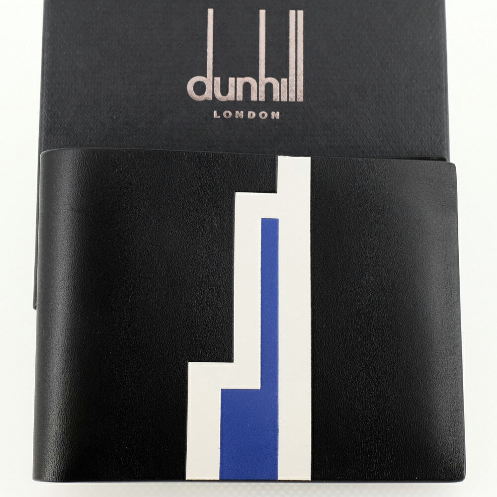 ダンヒル 革小銭入れ メンズ 【未使用品】dunhill ダンヒル 二つ折り財布（小銭入れなし） メンズ ブラック 【新古品】