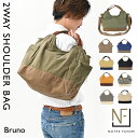 【NF公式】 大容量 キャンバス トートバッグ 【 ヴィテージ 加工で抜群のこなれ感】メンズ【ブリュノ】 a4 パソコン PC 通勤バッグ ショルダーバッグ ア...