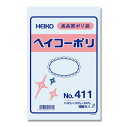 HEIKO ポリ袋 透明 ヘイコーポリ No.411 1000枚 ケース単位