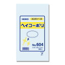 HEIKO ポリ袋 透明 ヘイコーポリ No.604 500枚 ケース単位