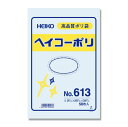 HEIKO ポリ袋 透明 ヘイコーポリ No.613 500枚 ケース単位
