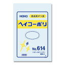 HEIKO ポリ袋 透明 ヘイコーポリ No.614 500枚 ケース単位