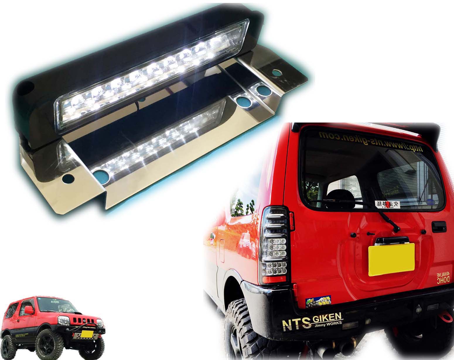 Jimny jb23 ˡJB23ѥʥСưå(LED)NTSۥˡ ѡ  jb23 jimny ʥС ư ʥС 