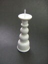 火立4寸【陶器】 ろうそく立て ネジ釘