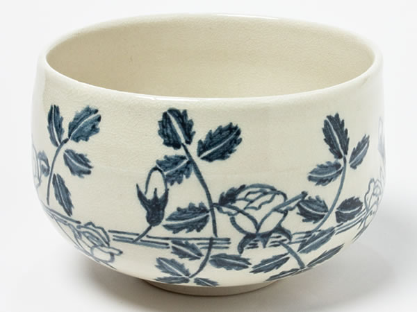 抹茶碗　九谷焼 MS-84お茶のふじい・藤井茶舗