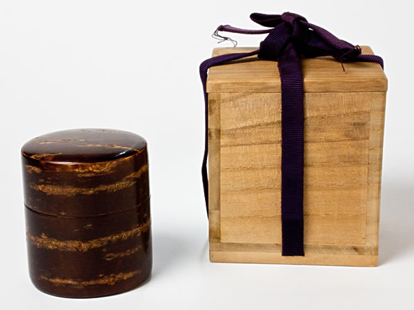 なつめ（棗）総桜（木箱） NATUME-04 お茶のふじい・藤井茶舗