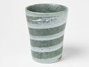 フリーカップ（グリーン渦） un302-36-1cお茶のふじい・藤井茶舗
