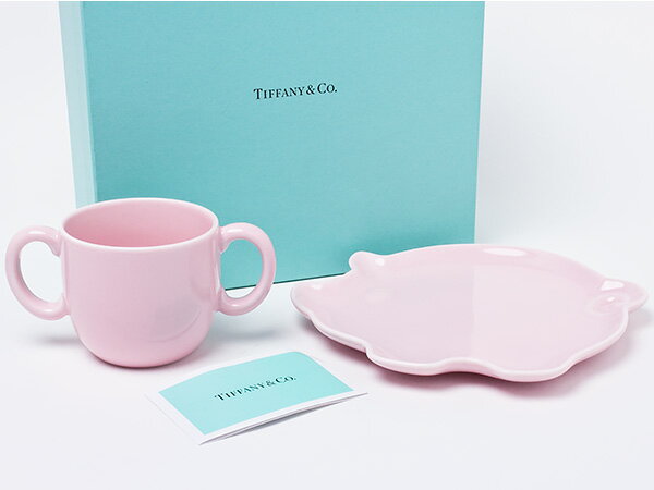 ティファニー　カップ＆プレート　ベビーセット「TOTS」（子ブタ）　tiffany-81お茶のふじい・藤井茶舗