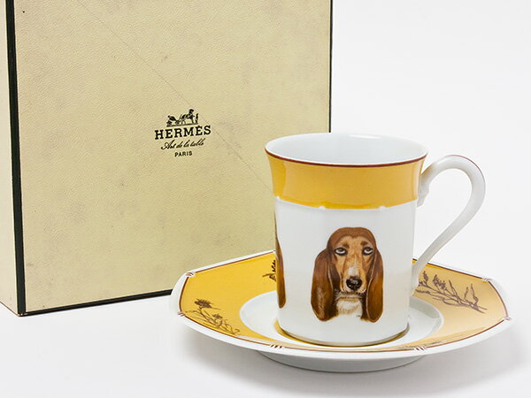 エルメス　バセットハウンド　マグカップ hermes-61お茶のふじい・藤井茶舗