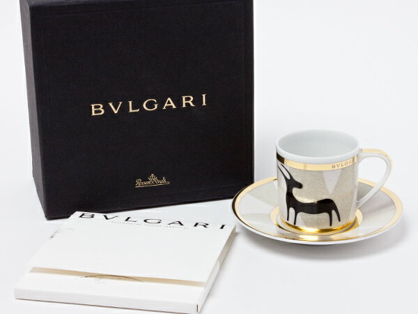 ブルガリ　Pascolo Rupestre　エスプレッソ　カップ＆ソーサー bvlgari-33お茶のふじい・藤井茶舗