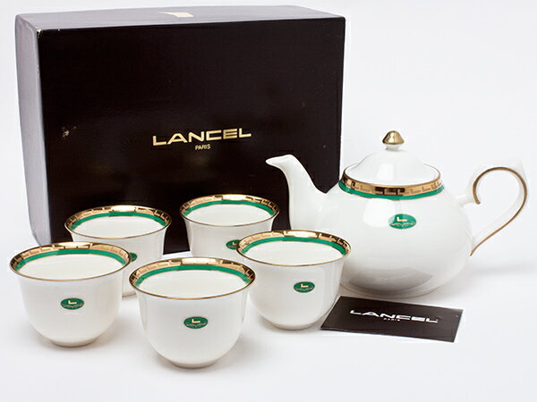 LANCEL ティーセット（急須1個＋カップ5客） lancel-02お茶のふじい・藤井茶舗