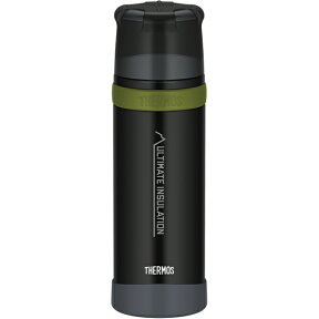 THERMOS(サーモス) 山専ステンレスボトル/ マットブラック(MTBK) / 0.75L FFX-751 ステンレスボトル 水筒 ボトル 大人用水筒 マグボトル アウトドア　ウォータージャグ